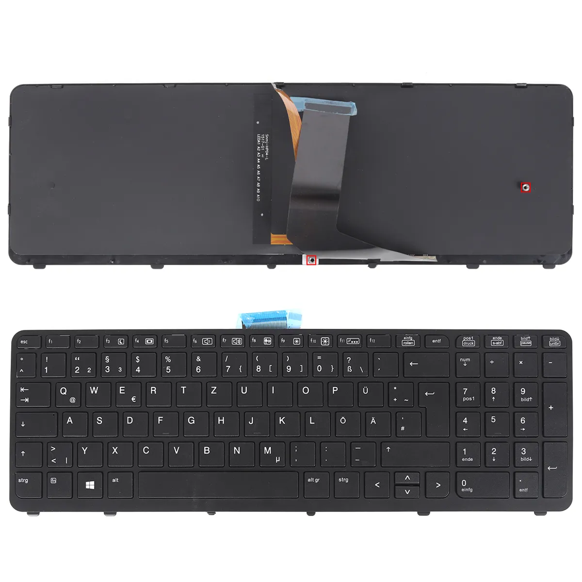 Picture of HP ZBook 15 17 G1 G2 BLACK FRAME (backlit without point win8)